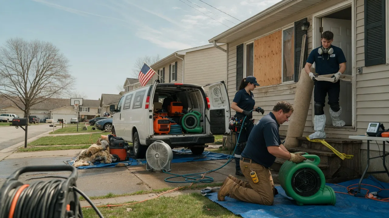 Water Damage Restoration in Ewing, MO near me